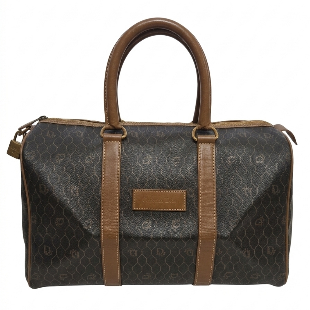 Christian Dior ✨️Vintage✨️ Honeycomb Boston Bag